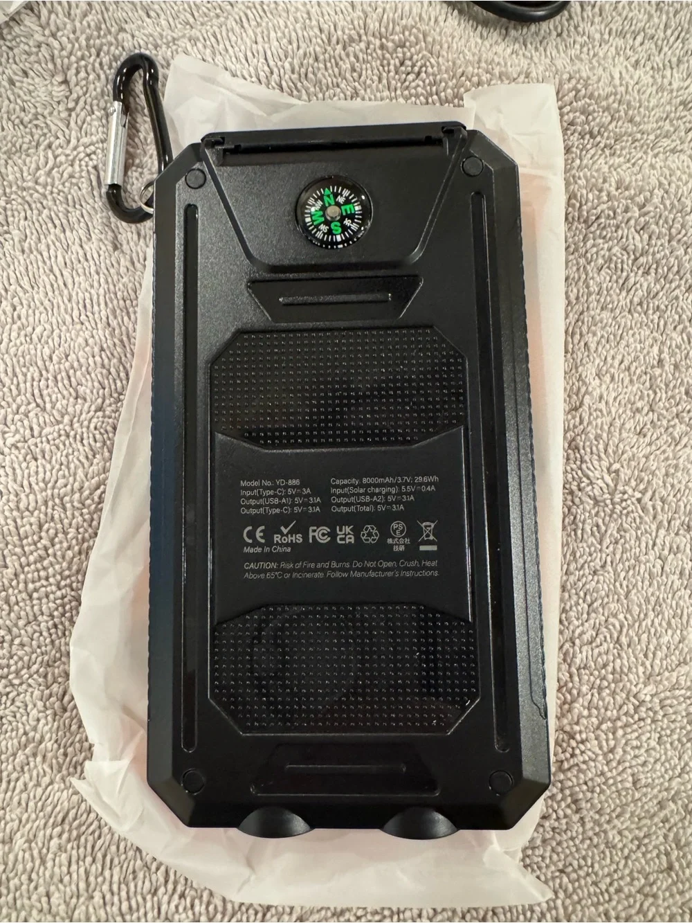 Source Unknown portable 8000mah